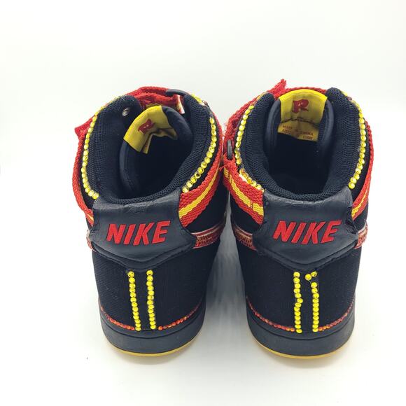 Customized Nike 2003 Vandal High Atlanta 74' black men's size 11 - Picture 6 of 9